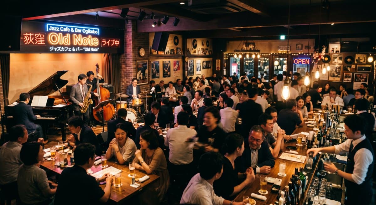 Jazz Cafe & Bar Old Note